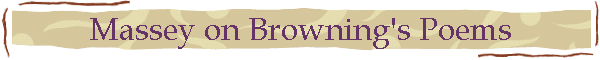 Massey on Browning's Poems